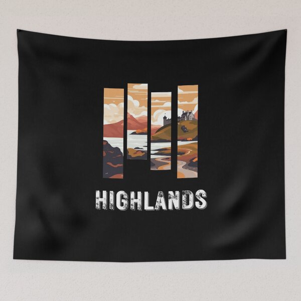 Item preview, Whisky Highlands T-Shirt essential T-Shirt designed and sold by TheWhiskyMerch.