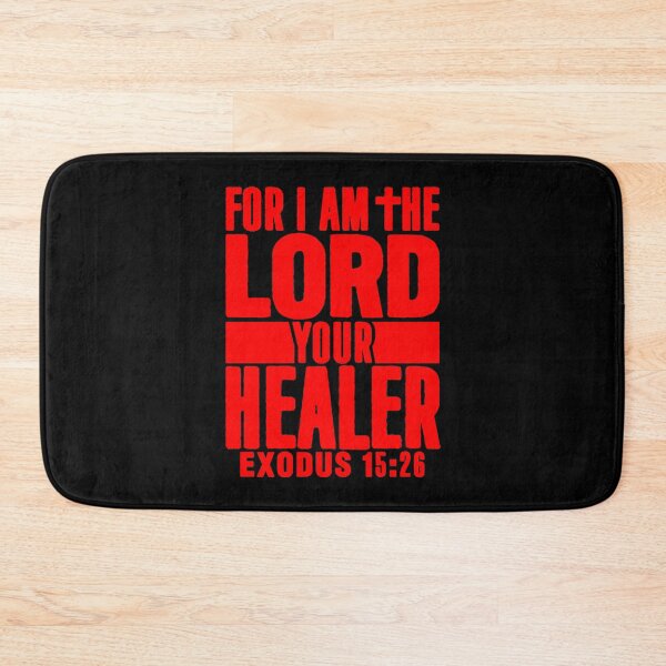 Item preview, Exodus 15:26 For I Am The LORD Your Healer designed and sold by plushism.