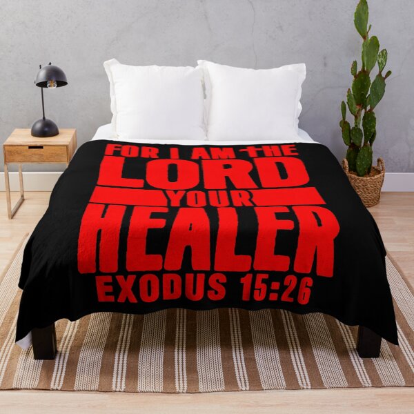 Item preview, Exodus 15:26 For I Am The LORD Your Healer designed and sold by plushism.