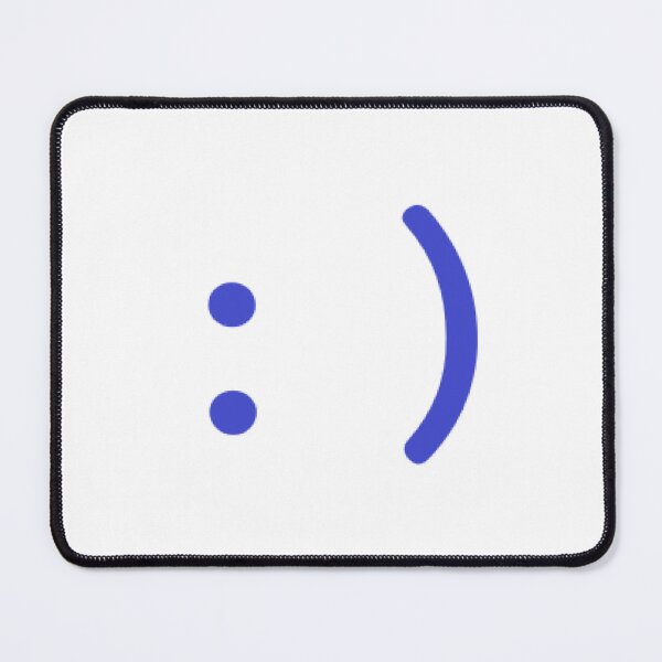 Item preview, Smiley face blue designed and sold by PabloBSanchez.