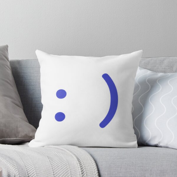 Item preview, Smiley face blue designed and sold by PabloBSanchez.