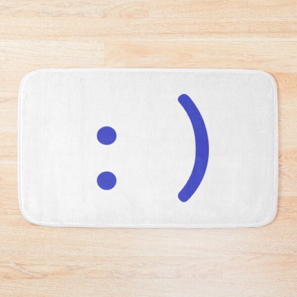 Item preview, Smiley face blue designed and sold by PabloBSanchez.