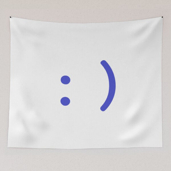 Item preview, Smiley face blue designed and sold by PabloBSanchez.