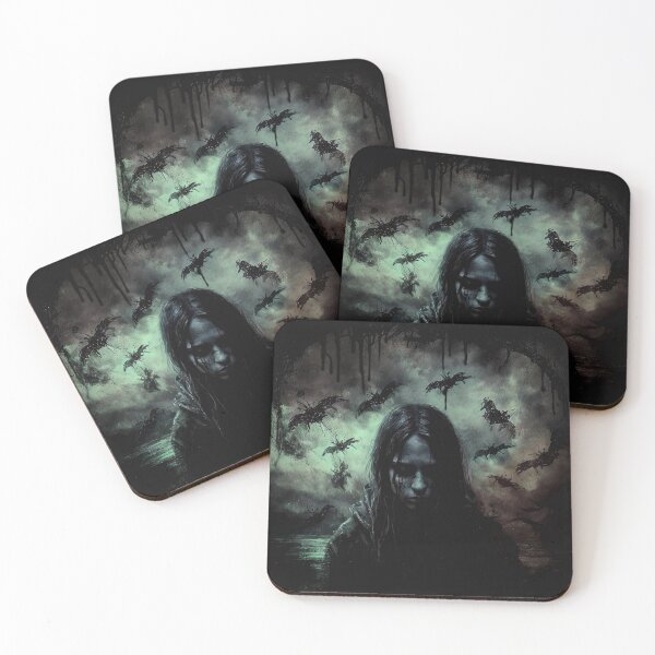 Item preview, Dark depressive art, black, doom, metal, dsbm designed and sold by SvarunPogani.