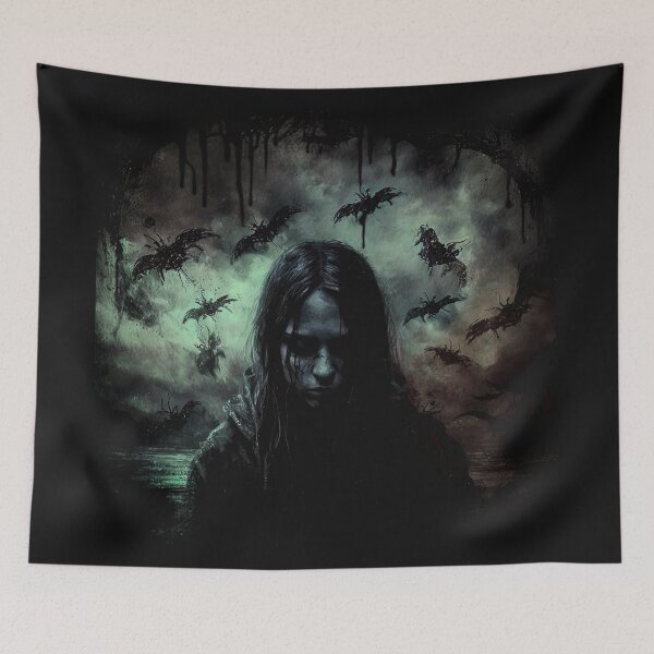Item preview, Dark depressive art, black, doom, metal, dsbm designed and sold by SvarunPogani.