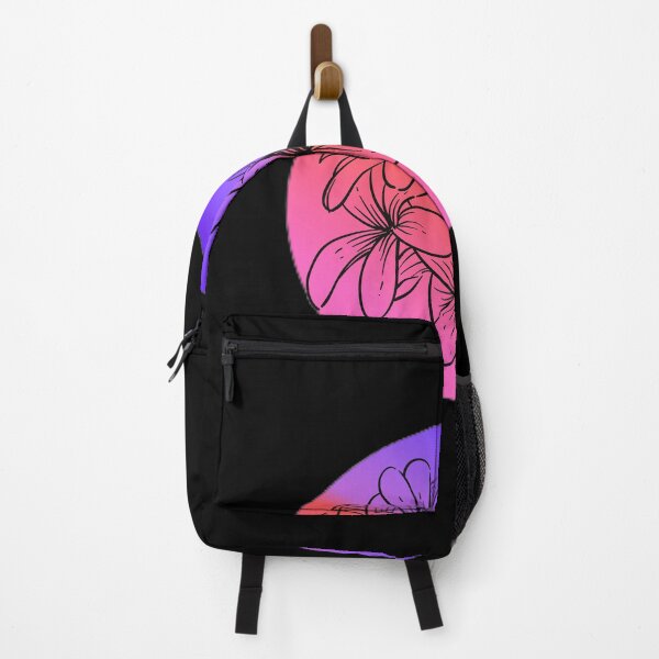 Item preview, Colourful Flower-Black designed and sold by ArtInventory.