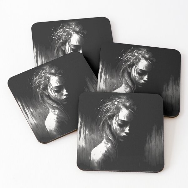Item preview, Dark depressive art, black, doom, metal, dsbm designed and sold by SvarunPogani.