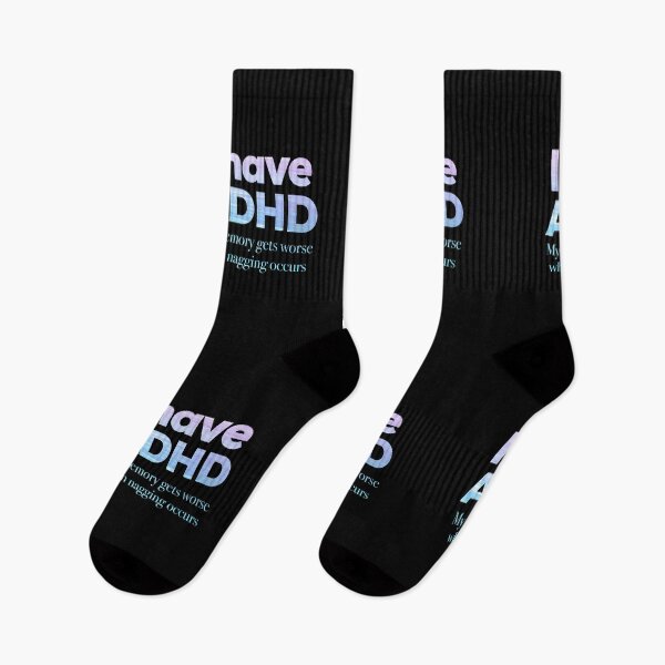 Item preview, Funny ADHD Quote - I have ADHD My memory gets worse when nagging occurs - Attention Deficit HyperActive Disorder | Neurodiversity | Neurodivergent | Neurodiverse designed and sold by MJDezigns.