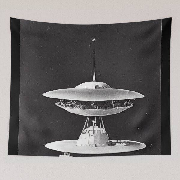 Item preview, 50s Flying Saucer designed and sold by Piotrek0001.