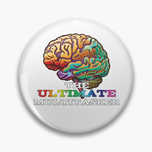 Item preview, The ULTIMATE Multitasker, the human brain designed and sold by ArtByDominique.