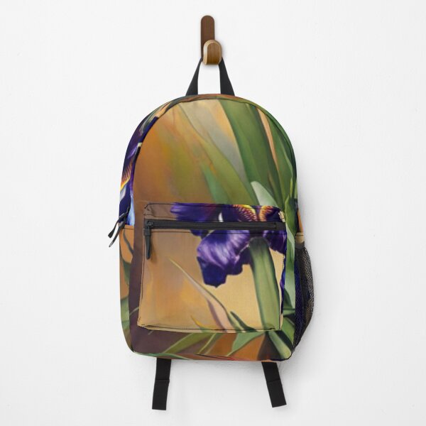 Item preview, Irises Painting - Visual Art Form designed and sold by HOMEDESIGNPRINT.