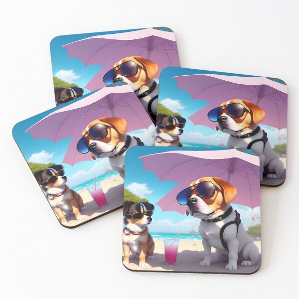 Item preview, Copy of Sandy Paws: A Playful Dog on the Beach designed and sold by sweetiejojo.