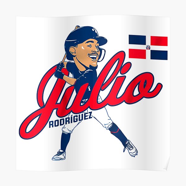 Julio Rodriguez Baseball Poster8 Canvas Boutique Poster Wall Art Decoration  Unframe: 20x30inch(50x75cm)