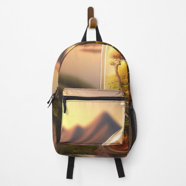 Item preview, Country landscape, mountains, roads, artwork in a glass bottle 6 designed and sold by jetaiart.