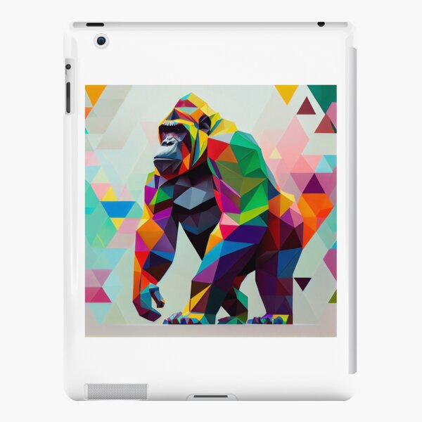 Rainbow Tie Dye Gorilla  Art Board Print for Sale by KiwiAs
