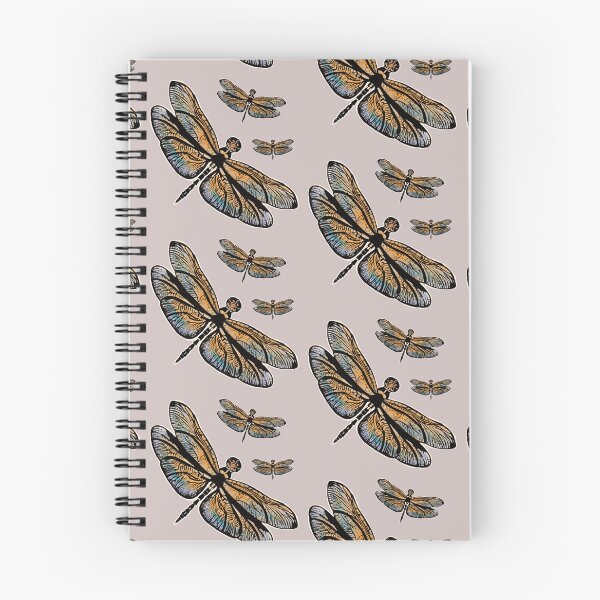 Item preview, colorful dragonflies with golden wings designed and sold by Hennagirl.