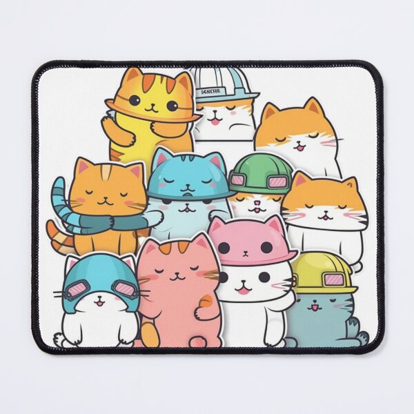 Item preview, Catswithhardhats Sticker designed and sold by asurathunder.