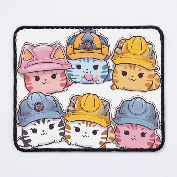 Item preview, Catswithhardhats Sticker designed and sold by asurathunder.
