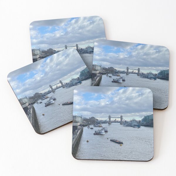 Item preview, London bridge, architectural bridge, old bridge, London city, ships, sky,  designed and sold by Yusein  Ismail.