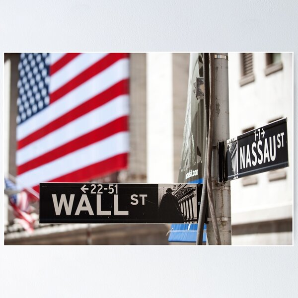 New York Wall Street Poster