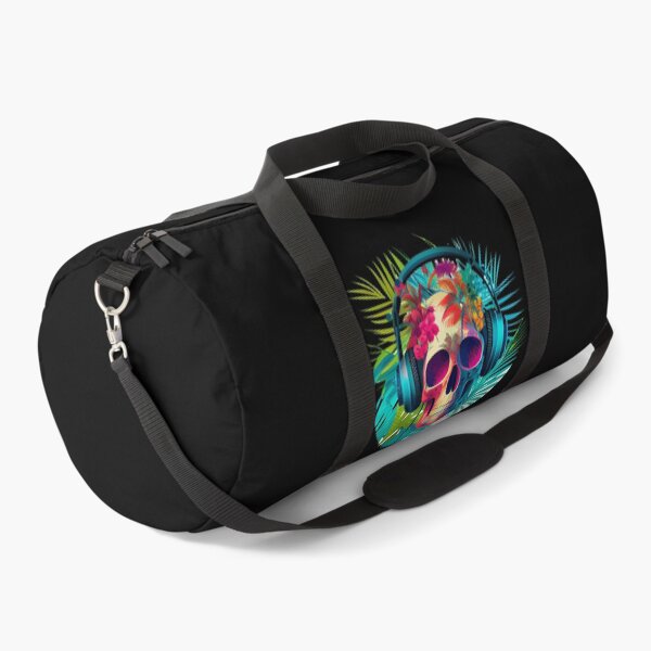 Item preview, Tropical Skull with Headphones designed and sold by FiveIntentions.