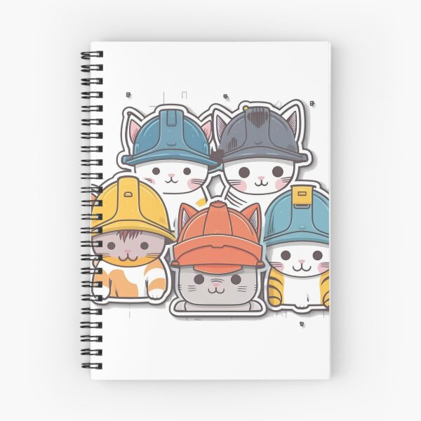 Item preview, Catswithhardhats Sticker designed and sold by asurathunder.