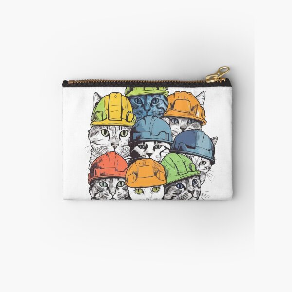 Item preview, Catswithhardhats Sticker designed and sold by asurathunder.