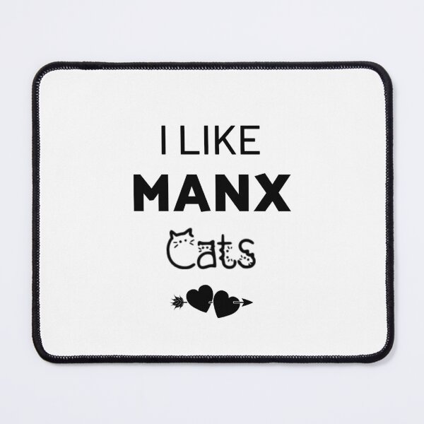 Item preview, I Like Manx Cats designed and sold by inspireartistry ⭐⭐⭐⭐⭐.