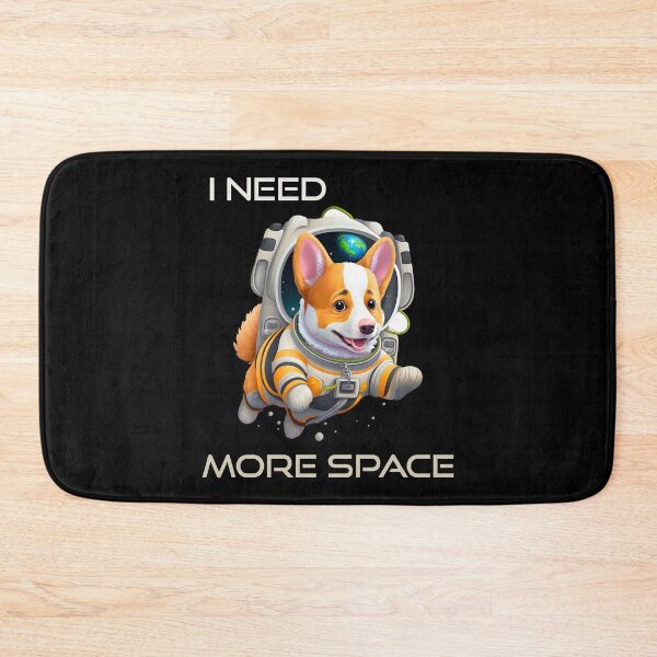 Item preview, I Need More Space Funny Corgi Astronaut Outer Space Planets Corgi Dog Lover designed and sold by SecretDicer.