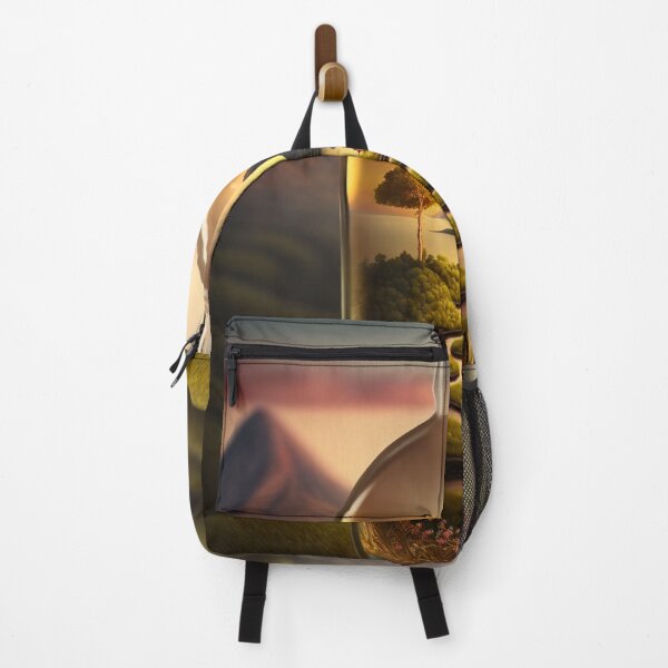 Item preview, Country landscape, mountains, roads, artwork in a glass bottle 9 designed and sold by jetaiart.