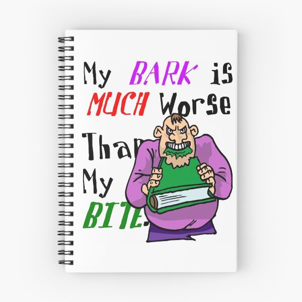 Item preview, My Bark is Worse than My BITE designed and sold by Markomark.