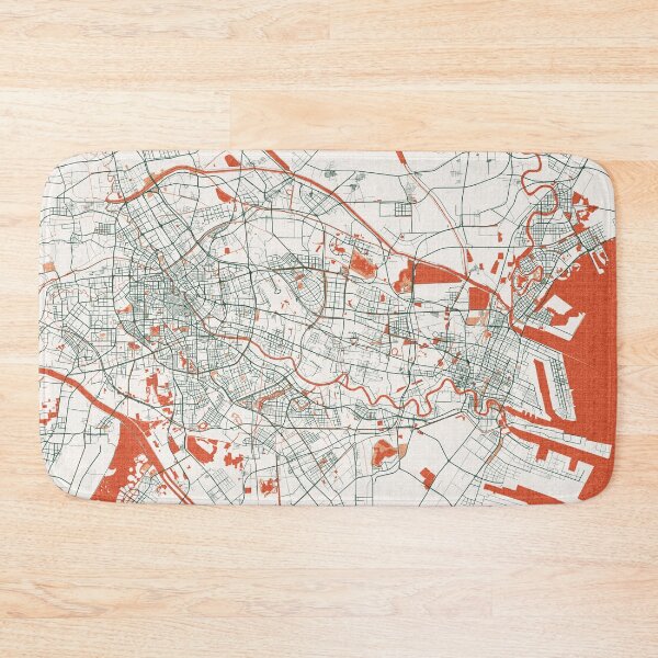 Item preview, Tianjin City Map of China - Bohemian designed and sold by deMAP.