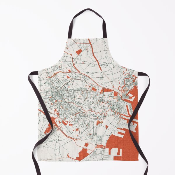 Item preview, Tianjin City Map of China - Bohemian designed and sold by deMAP.
