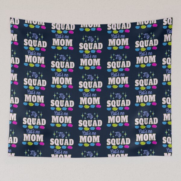 Item preview, My Squad Calls me Mom 2, Bohemian Mothersday Stepmom , Super Mom Super Wife Mothersday designed and sold by Adri Barnard.