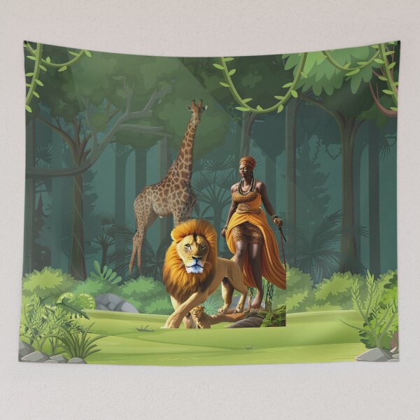 Item preview, Queen Of The Jungle designed and sold by Rell1970.