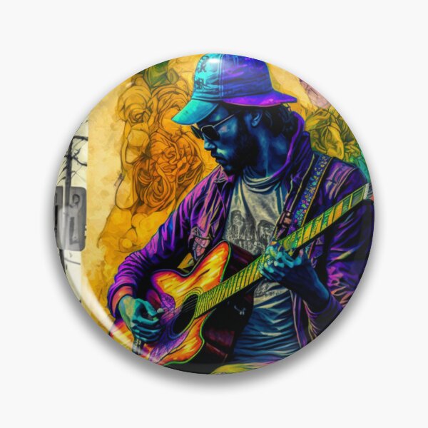 Item preview, Sensation Street Art G-M Designs Musician Guitar designed and sold by G-M-Designs.