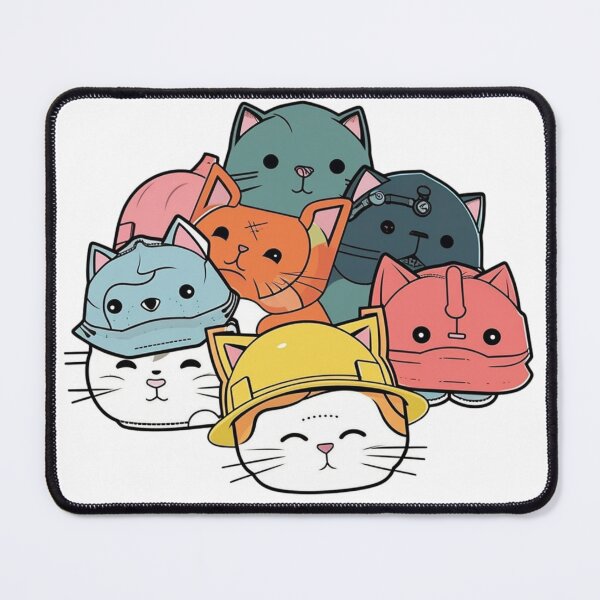 Item preview, Catswithhardhats Sticker designed and sold by asurathunder.