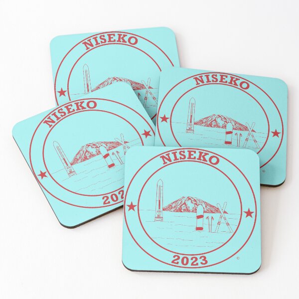 Item preview, Niseko Ski and Board 2023 Red designed and sold by ClaireBillson.