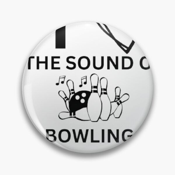 Item preview, I love the sound of bowling crashing down designed and sold by funkyfreshfinds.