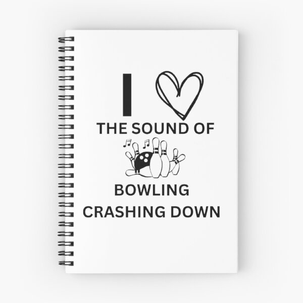 Item preview, I love the sound of bowling crashing down designed and sold by funkyfreshfinds.