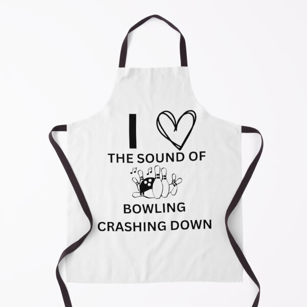 Item preview, I love the sound of bowling crashing down designed and sold by funkyfreshfinds.