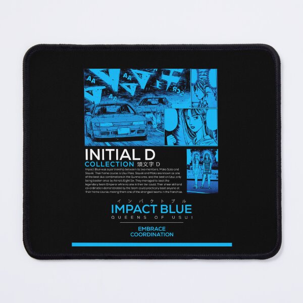 Item preview, Impact Blue Street wear apparel merch Initial D designed and sold by TheSlipstream.
