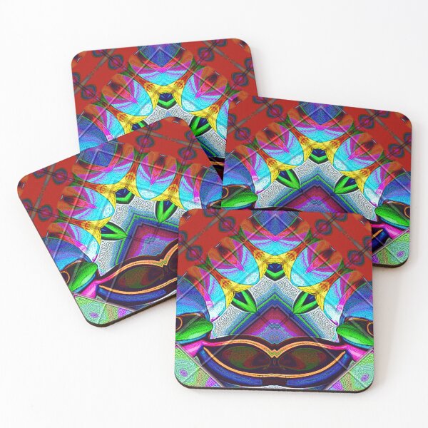 Item preview, *EASTER BUNNY EGGS BAUHAUS COLORFUL ABSTRACT PAINTING* designed and sold by Ralek.