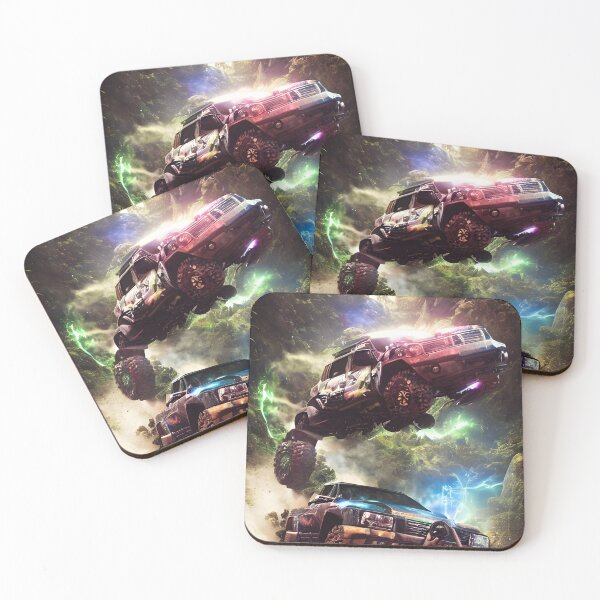 Item preview, 4x4 Digital Dirt Trail designed and sold by mythographiaart.