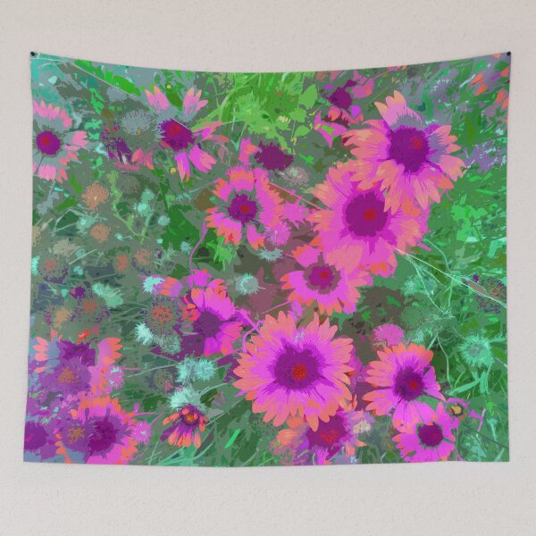 Item preview, Flowers Floral Botanical in the Garden Pretty Colors 4 of 4 designed and sold by Beachy.