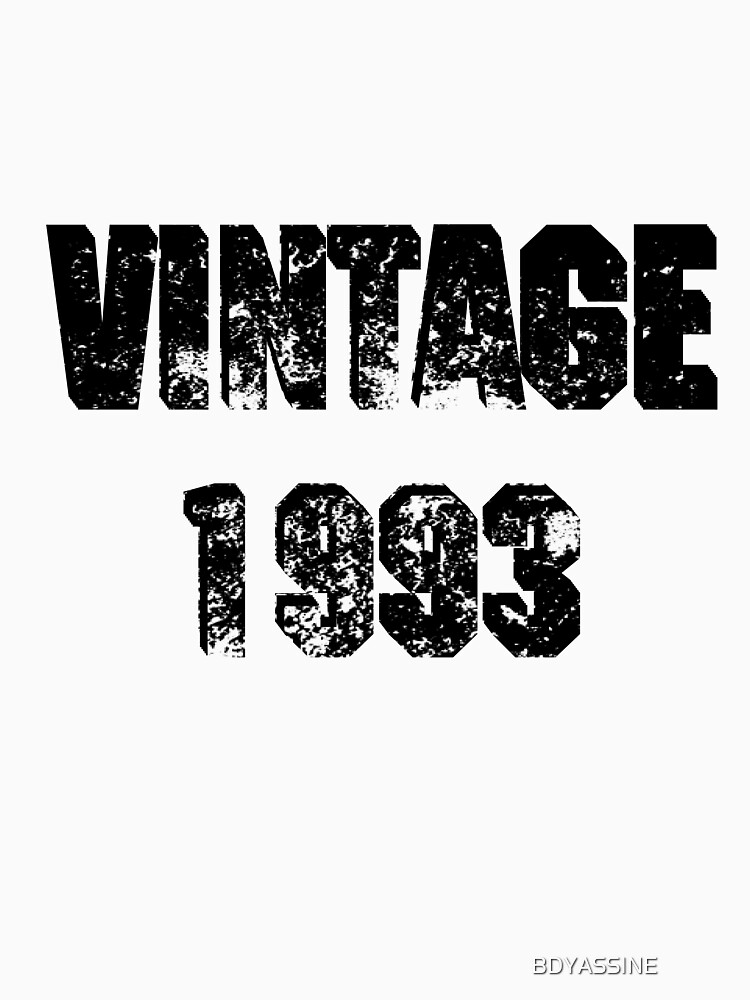 Discover Vintage 1993 (Antique Gray) 30th Birthday Gift T-Shirt | Essential T-Shirt 