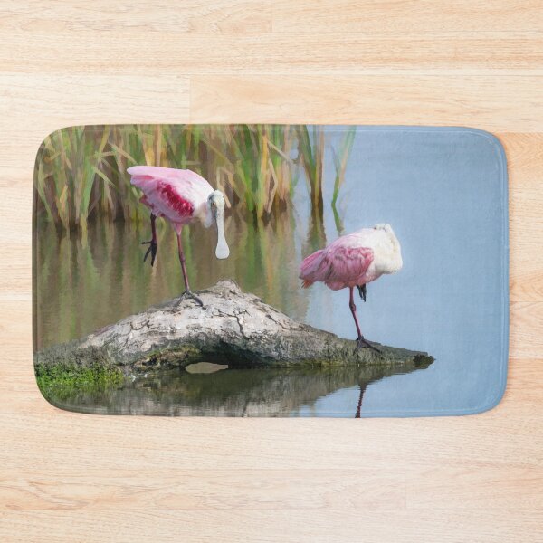 Item preview, Roseate Spoonbills Resting Time designed and sold by Debra Martz.