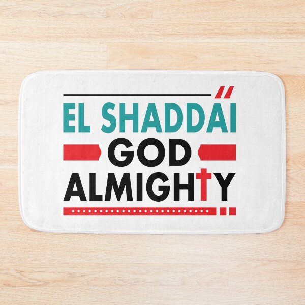 Item preview, EL SHADDAI GOD ALMIGHTY T SHIRT, STICKER AND LOGO designed and sold by Billium Halder.