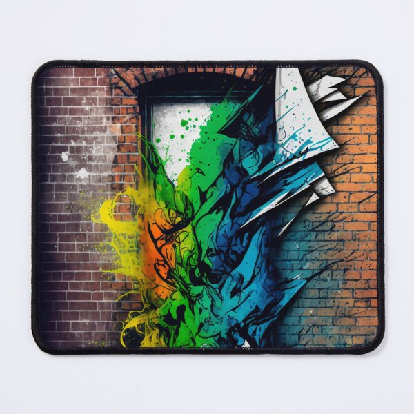 Item preview, Sensation Street Art G-M-Designs shrill colorful wall niche designed and sold by G-M-Designs.
