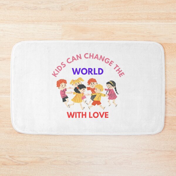 Item preview, Kids can change the world with love - Kids can change the world designed and sold by funkyfreshfinds.
